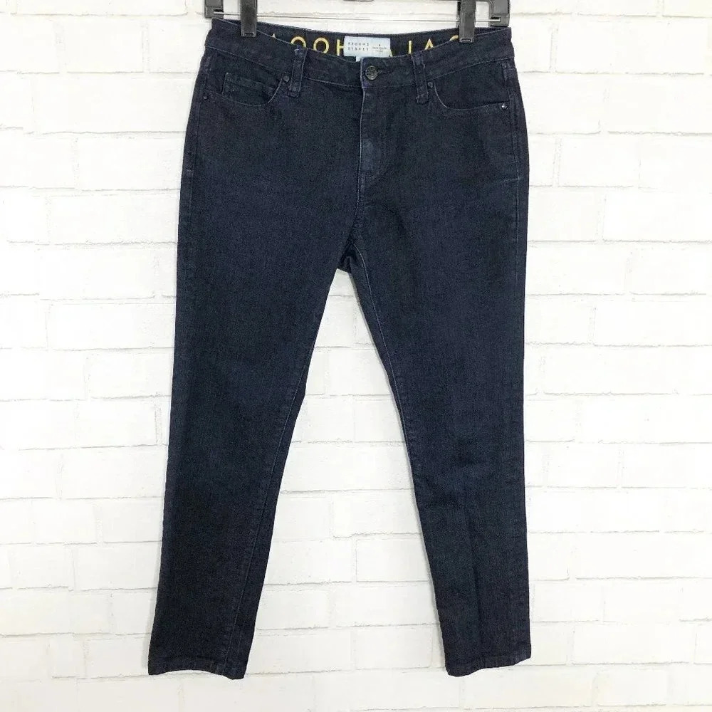 Kate Spade Broome Street Dark Wash Skinny Crop Jeans Women's Waist Size 26
